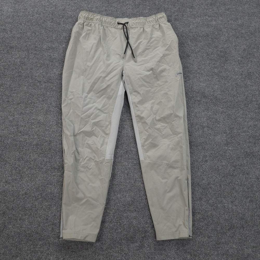 Legends Pants Mens XL Gray Carson Pant Track Jogger Reflective‎ Zip Ankle Run